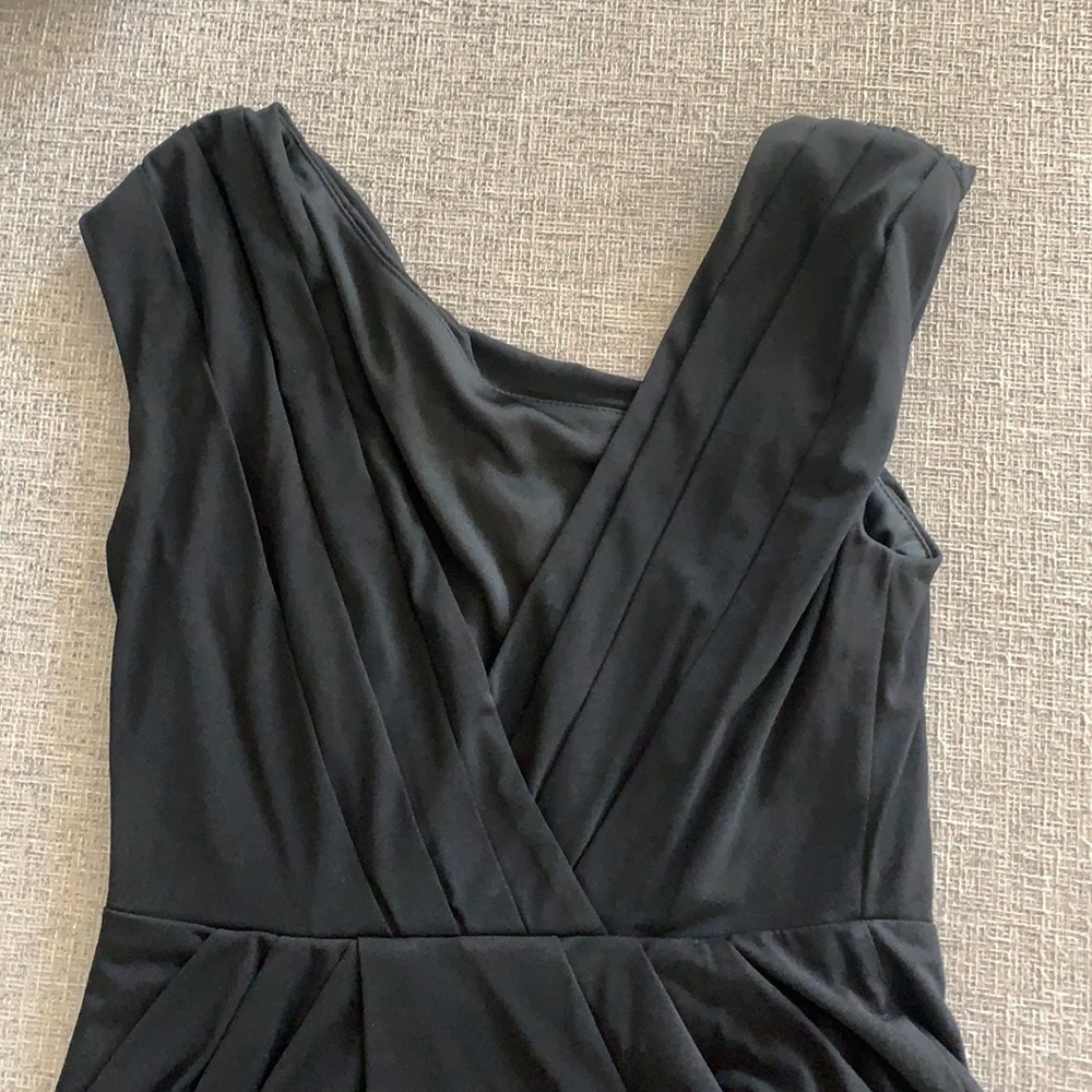 Jessica Simpson Draped & pleated v-back dress, size 6